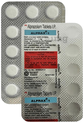 Xanax Medication Packaging