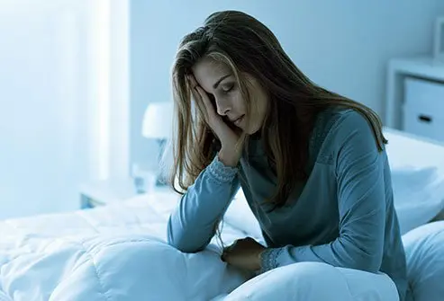 Patient finding relief and rest