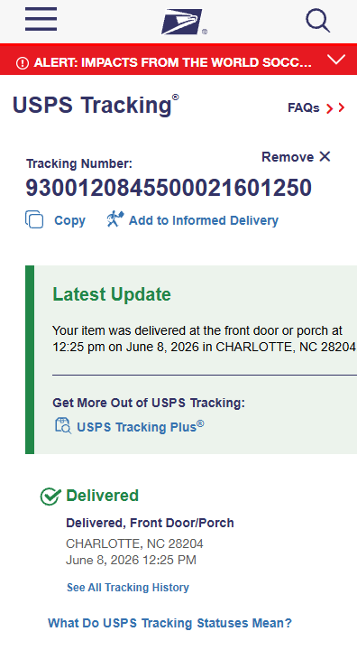 Delivery Proof Confirmation 8