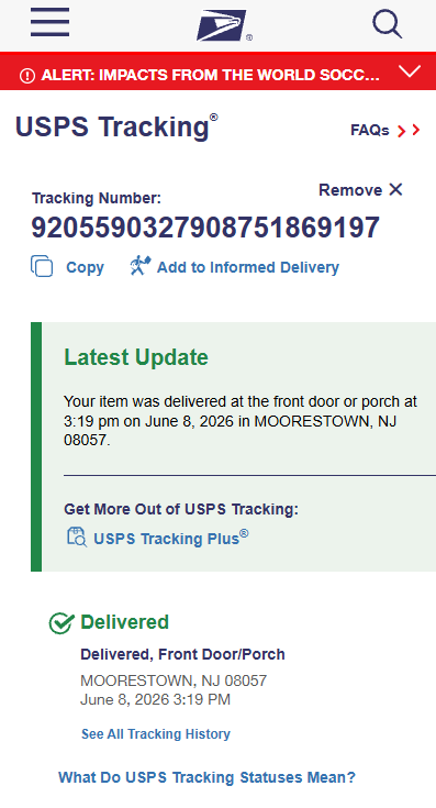 Delivery Proof Confirmation 7