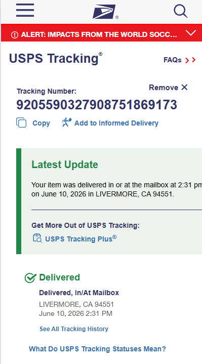 Delivery Proof Confirmation 5