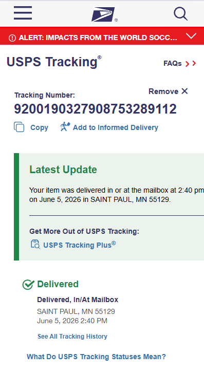 Delivery Proof Confirmation 2